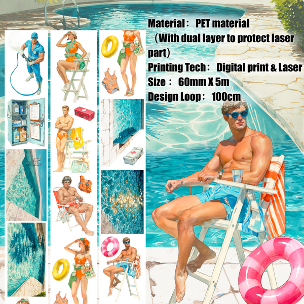 Lifeguard's Watch - PET Tape