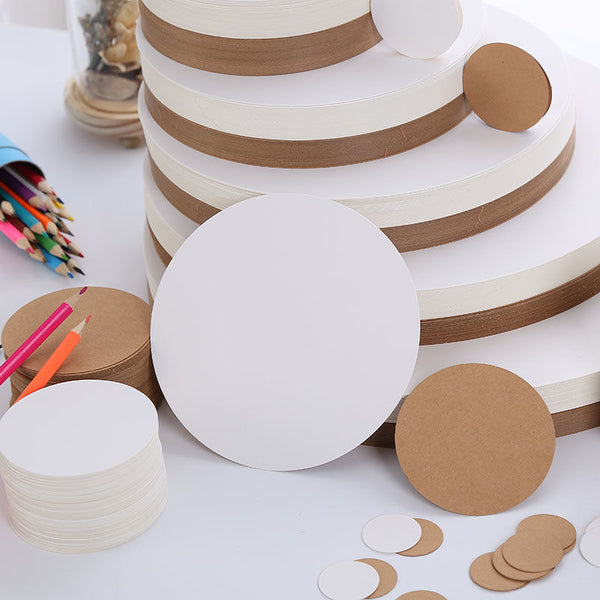 Journal & Notebook - Round Shape Paper & Metal Ring
