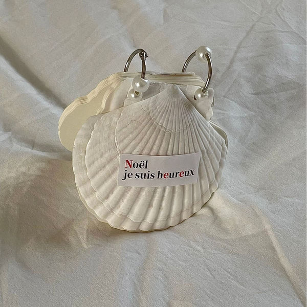 Journal & Notebook - Shell Shape Loose Leaf