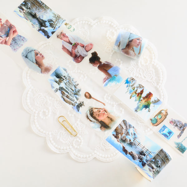 Snow Bath - PET Tape