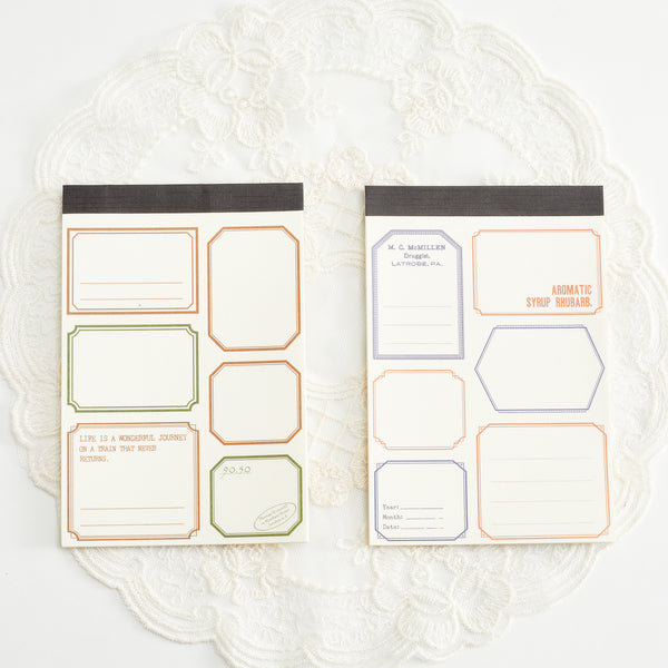 Paper Pads - Nostalgic Sheet
