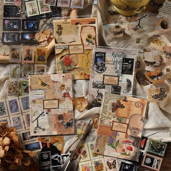 Sticker Book - Vintage Deco Stickers