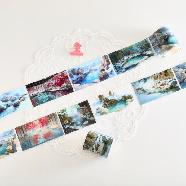 Hot Spring Scenes - PET Tape