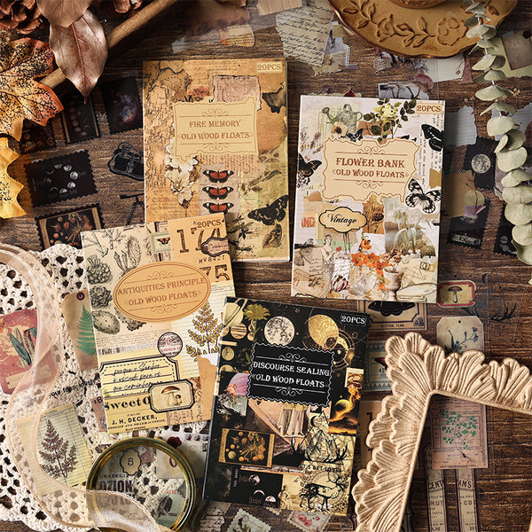 Sticker Book - Old Wood Floats