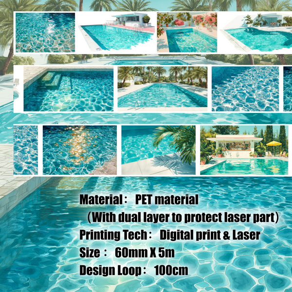 Swimming Pool Vol.1 - PET Tape